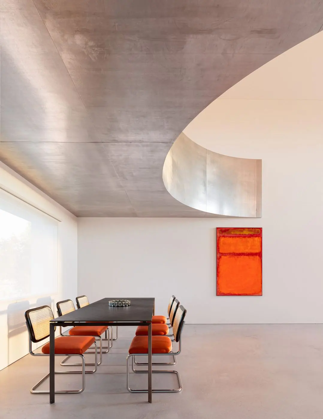 Carble Residence, dining room, Plan B render